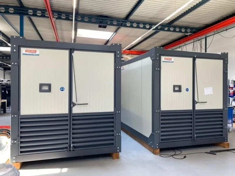 Tryskací komory - kontejnery